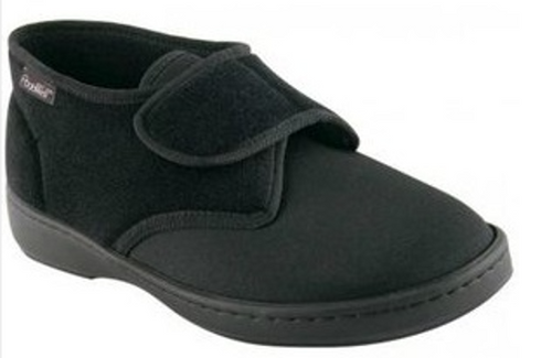80924 | Hoge pantoffel met velcrosluiting - uitwasbaar