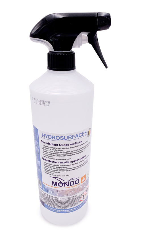 Mondo Hydrosurfaces ontsmettingsmiddel met alcohol