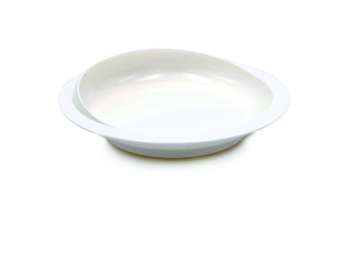 Asymmetrisch bord met verhoogde rand