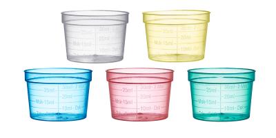 Medicatiebekertjes - Laag model – 30ml / 50 stuks