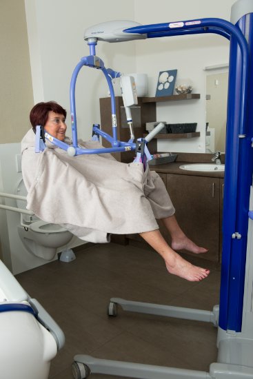 19458| Badcape voor gebruik in de passieve tillift