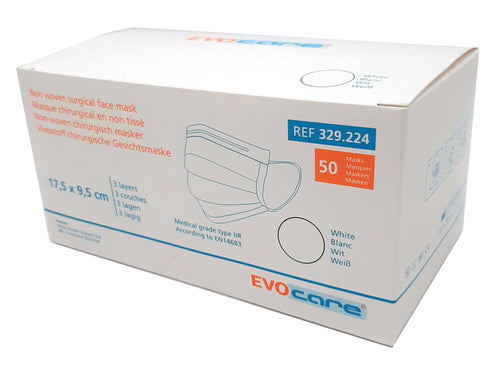 Evocare Chirurgische Mondmaskers Type IIR -  Premium line / 50st