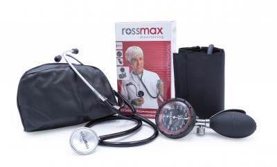 Rossmax bloeddrukmeter met lepel + stethoscoop