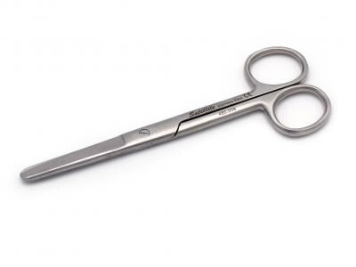 Schaar recht met stompe punten - 14cm