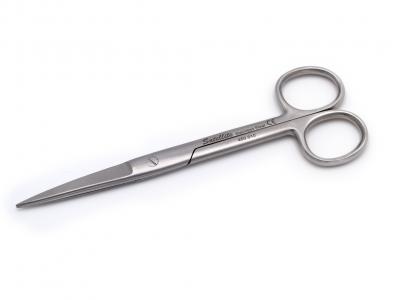 Schaar recht met scherpe punten - 14cm