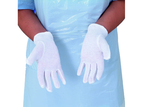 Katoenen onderzoekshandschoenen / paar