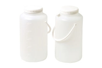 Urinepot 2,5 liter, gegradueerd, met deksel /stuk