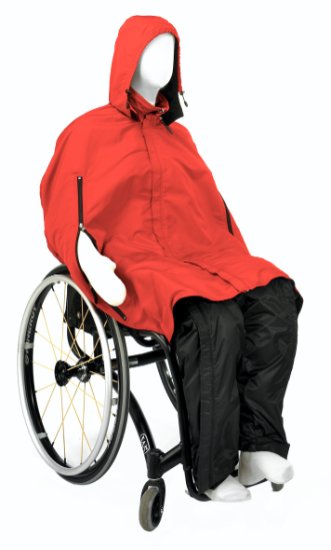 md 50355 | Comfortabele Winter cape voor rolstoelgebruikers