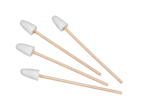 Conische mondzorgstaafjes Bicamousse menthol - zakje 10st