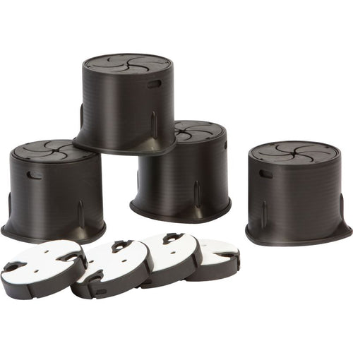 Verstelbare verhogingsblokken Set van 4