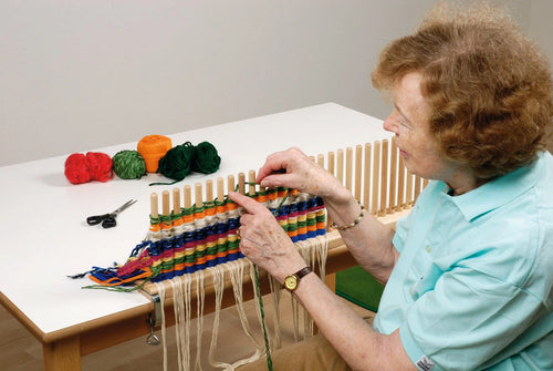 Staafweefraam voor op tafel 70 cm