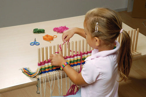 Staafweefraam voor op tafel 70 cm