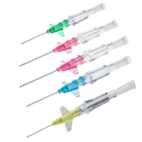 BD Insyte-W IV katheter met vleugels - Blauw - 22G 0,9x25mm - 50stuks