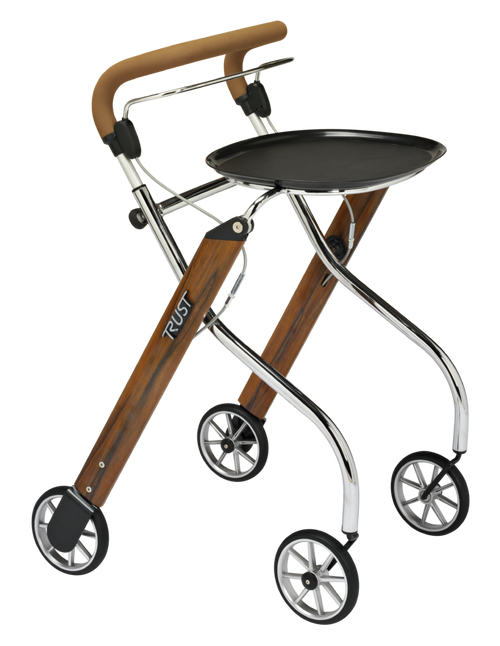 Trust Care Let's Go - Indoor Rollator -  met dienblad & Mandje