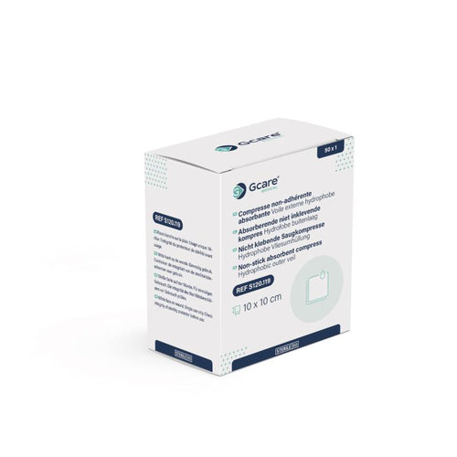 Gcare Absorberende Kompres - Steriel / 10cm
