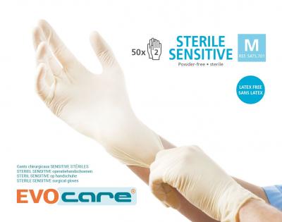 Evocare Handschoenen - Steriel Sensitive - Poedervrij / 50st