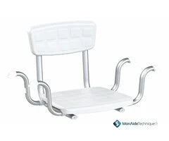 Hangende badstoel met rugleuning Capri
