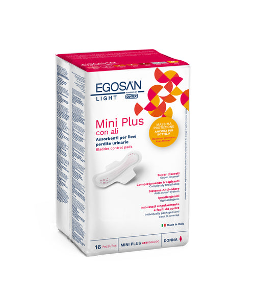Egosan Lady Pad voor lichte incontinentie - Mini wings