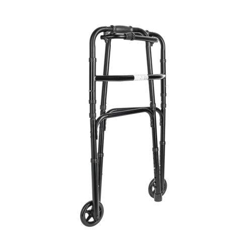 Lichtgewicht looprek met wieltjes, inklapbaar