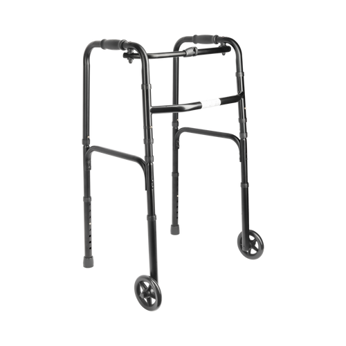 Lichtgewicht looprek met wieltjes, inklapbaar