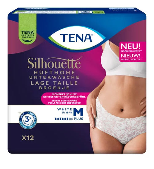 Tena Silhouette Plus BLANC - Lage Taille