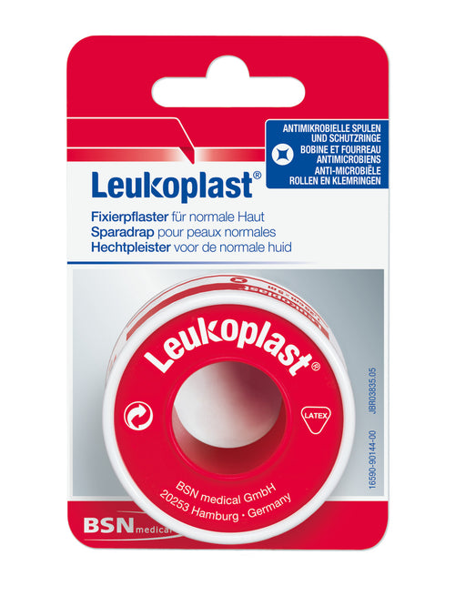 LeukoPlast - Sterk klevende, huidskleurige pleister - ophang