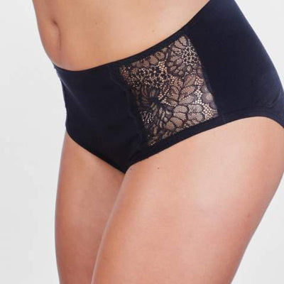 Entusia Hoge taille – licht of matig urineverlies Zwart