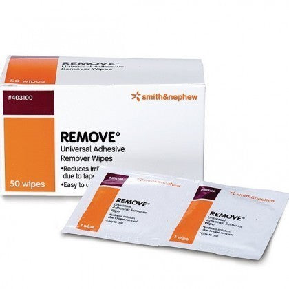 Remove Doekjes - oplosmiddel voor kleefstof - 50st