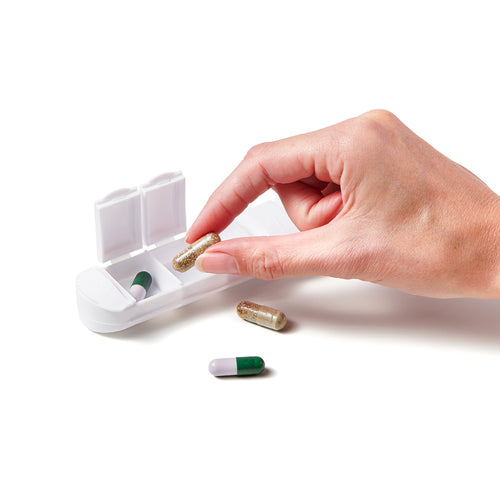 Vitility Waterfles met Pilorganiser