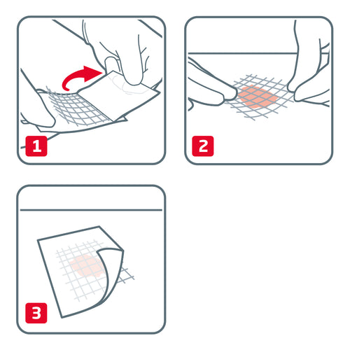 Cuticell Classic - Leukoplast - 5cm x 5cm - 5st