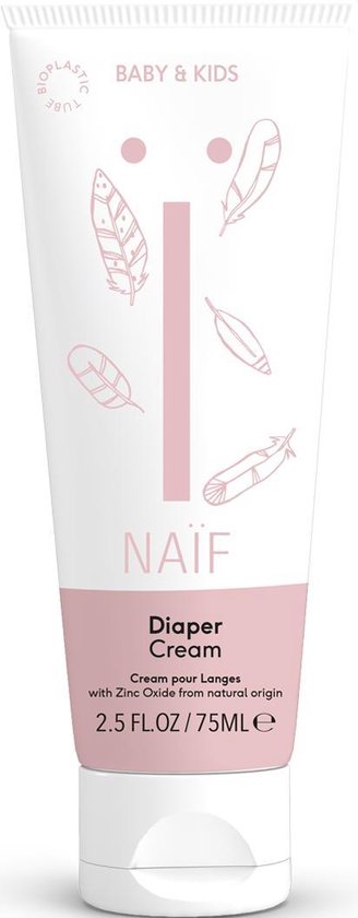 NAÏF Baby&Kids Luiercrème met Zinkoxide - 75ml