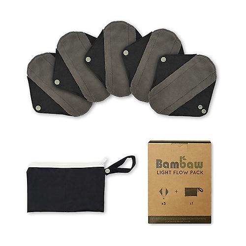 BamBaw Wasbare Maandverbanden - Pack 5st