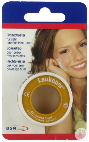 LeukoPor - Niet-geweven viscosepleister voor de zeer gevoelige huid- ophang