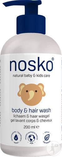 Nosko® Lichaam & Haar wasgel - 200ml